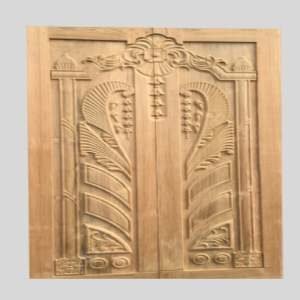 Wooden Double Door