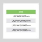 ace cosmo led surface panel light series