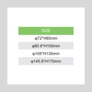 LED COB SURFACE LIGHT SIZES