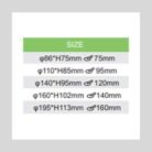 BRIDGELUX LED SPOT LIGHT SERIES SIZES