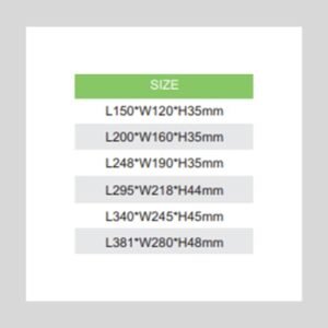 LED FLOOD LIGHT SERIES SIZES