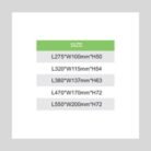 LED STREET LIGHT SERIES SIZES