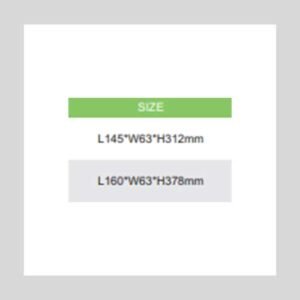 LED SOLAR OUTDOOR STREET LIGHT SERIES SIZES