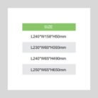 LED SOLAR OUTDOOR STREET LIGHT SERIES SIZES