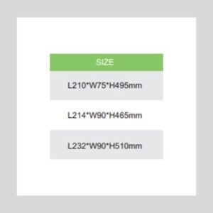 LED SOLAR OUTDOOR STREET LIGHT SERIES SIZES