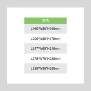 LED SOLAR OUTDOOR FLOOD LIGHT SERIES SIZES