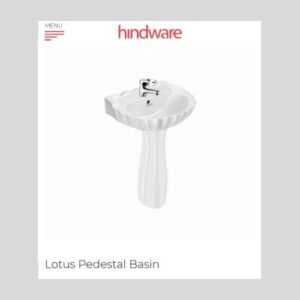 Lotus Pedestal Basin